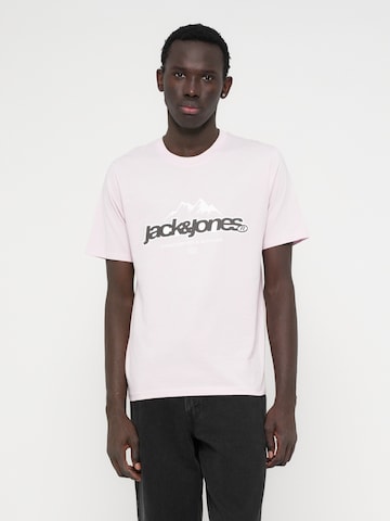 Tricou 'JCOFLARE' de la JACK & JONES pe bej: față