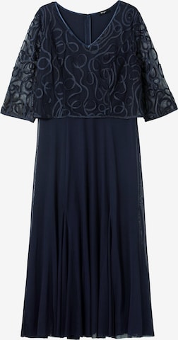 SHEEGO Evening Dress in Blue: front