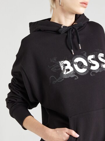 BOSS - Sweatshirt 'Econy1' em preto