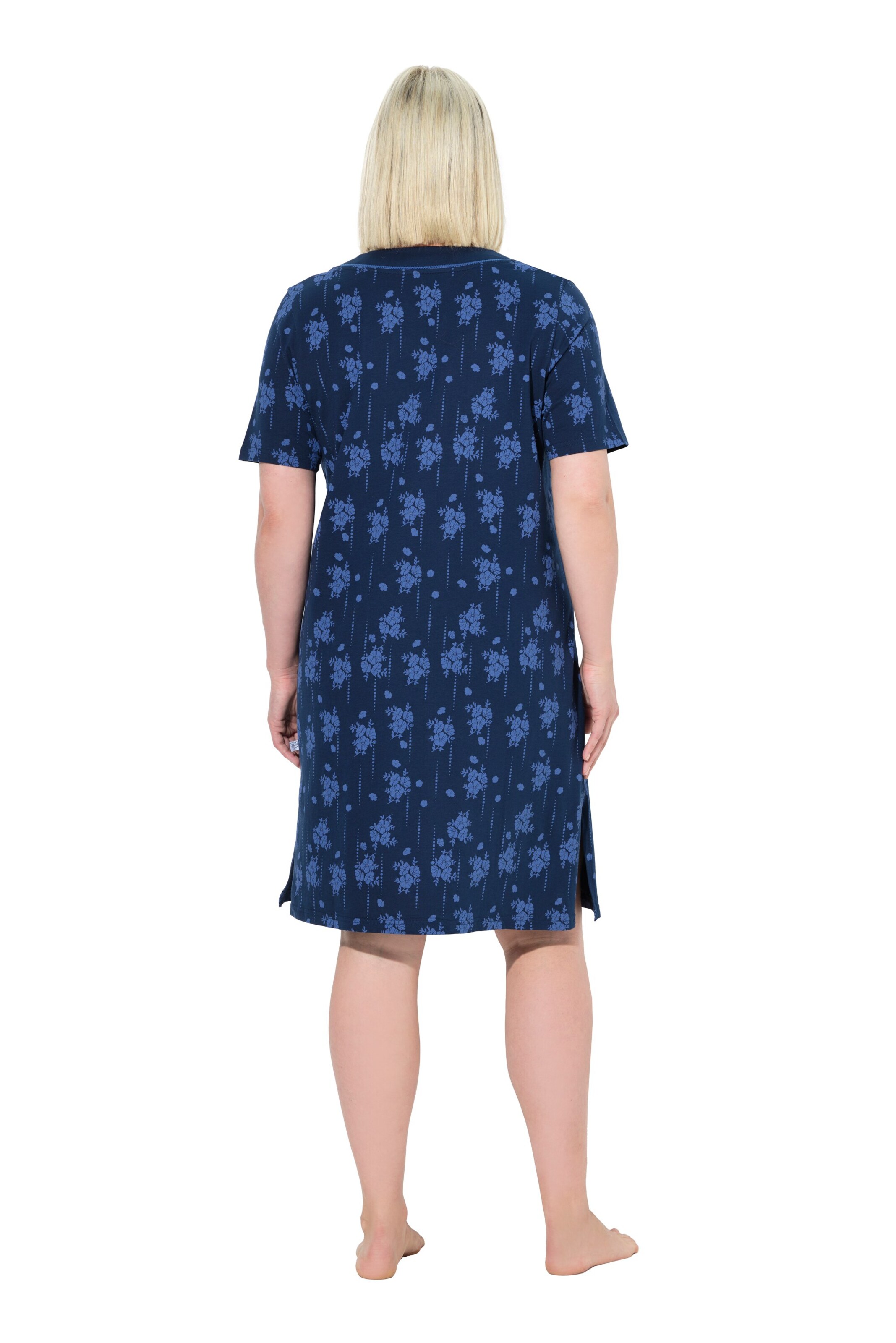 Ulla Popken Nachthemd in Blau