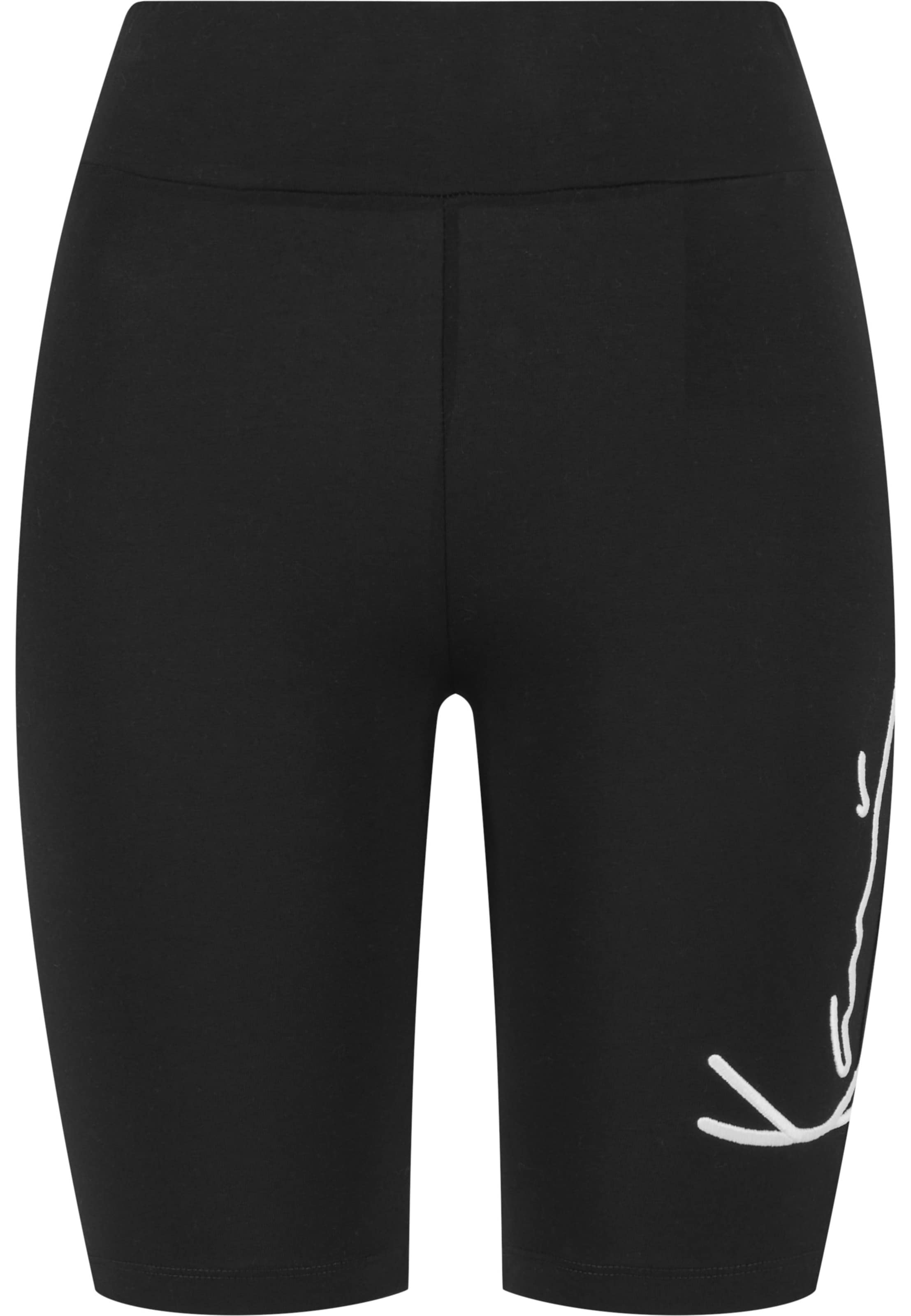 Karl Kani Skinny Legíny 'Essential' – černá: přední strana