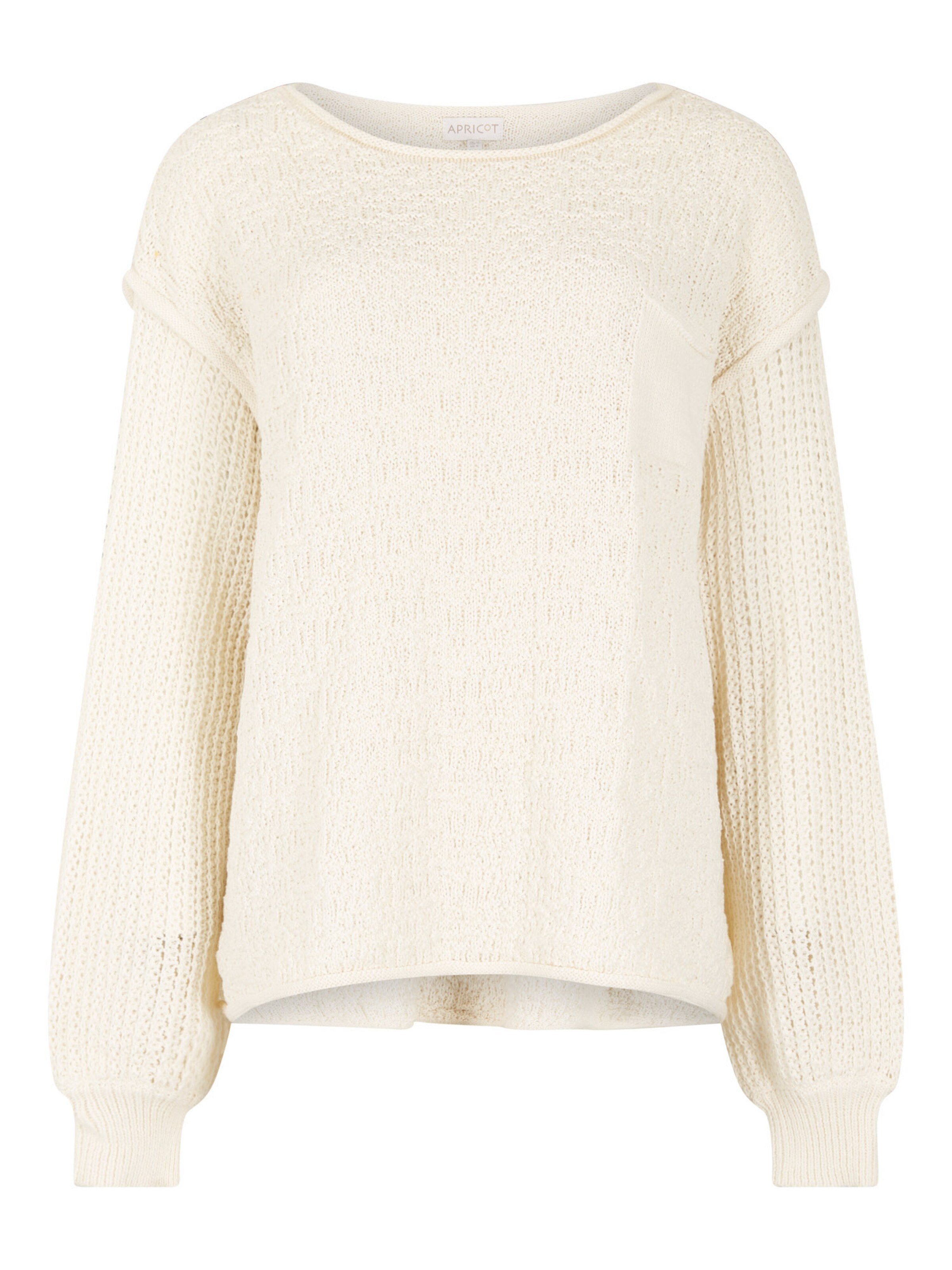 Pull-over Apricot en blanc : devant