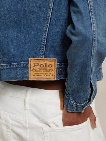 Polo Ralph Lauren Tussenjas 'CLASSIC' in Blauw