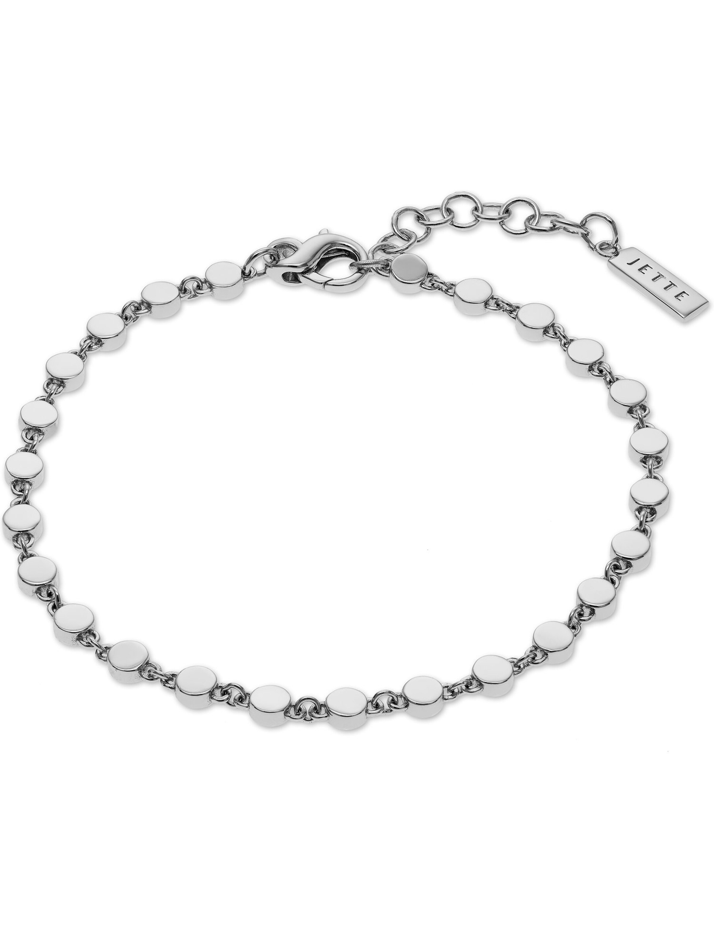 JETTE Armband in Silber: Vorderseite