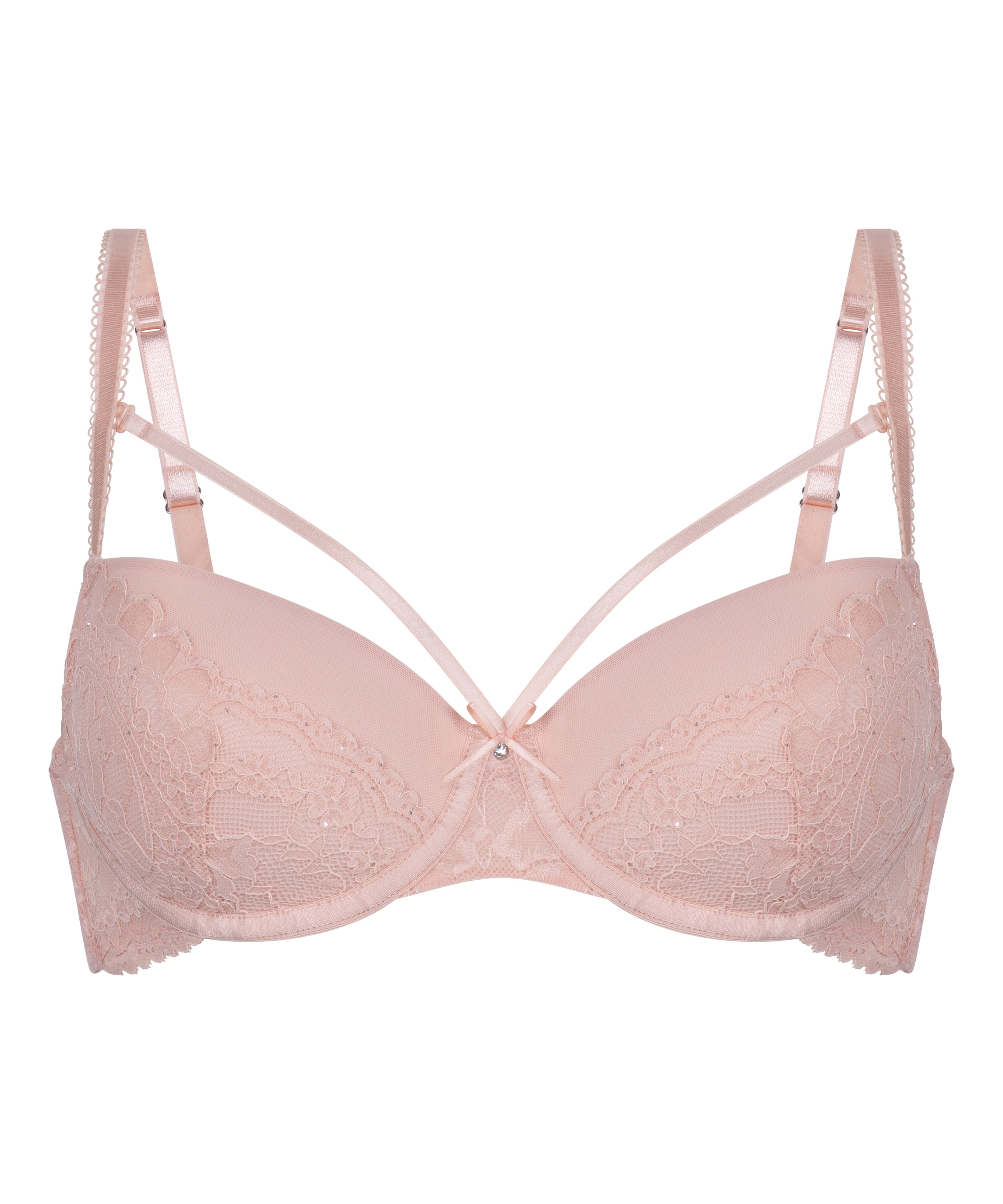 Hunkemöller BH 'Isadora' in Roze: voorkant