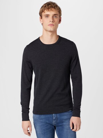Calvin Klein Sweater in Black: front