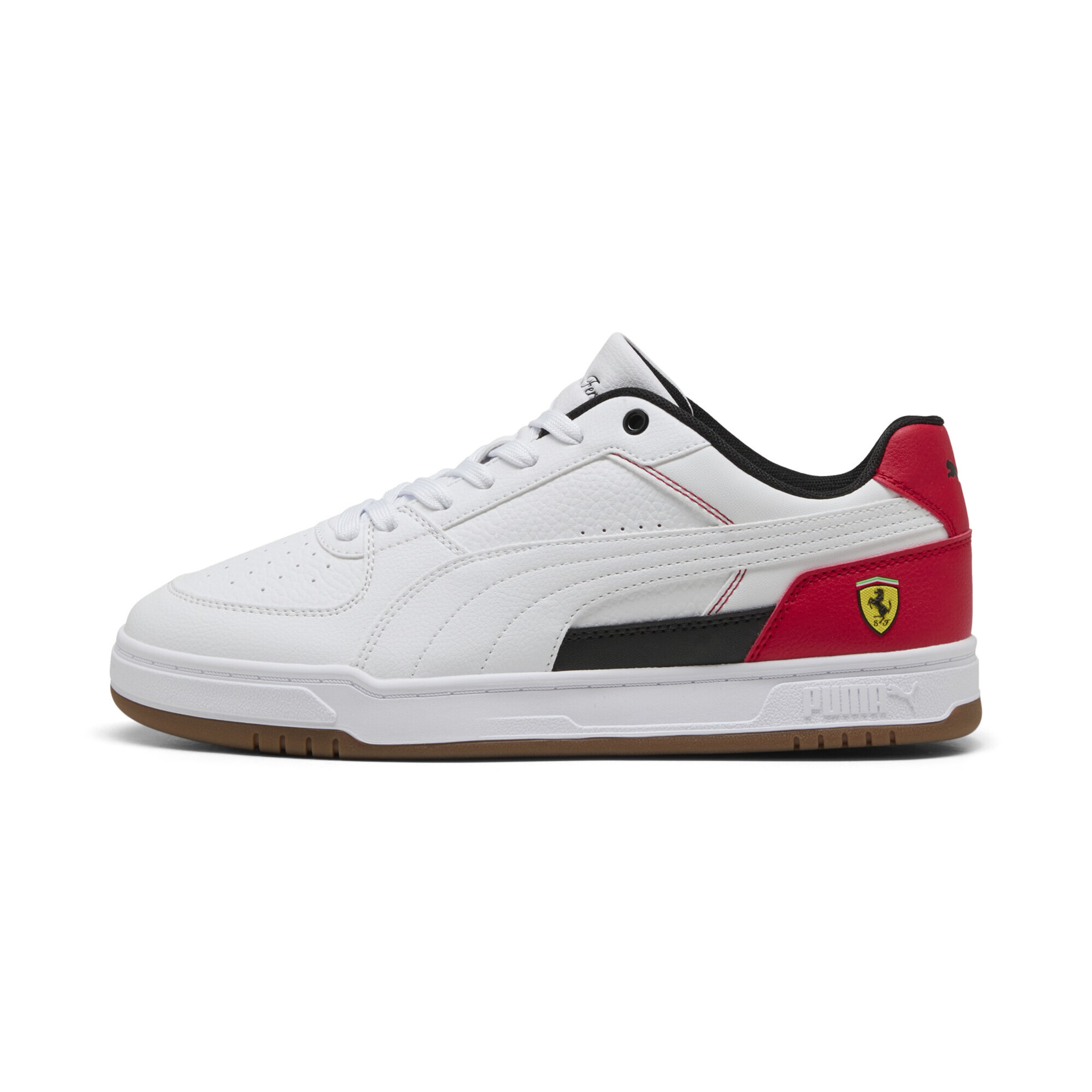 PUMA Sneakers laag 'Ferrari Caven III' in Wit: voorkant