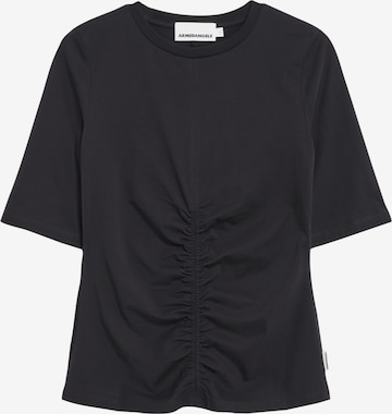 T-shirt ARMEDANGELS en noir : devant