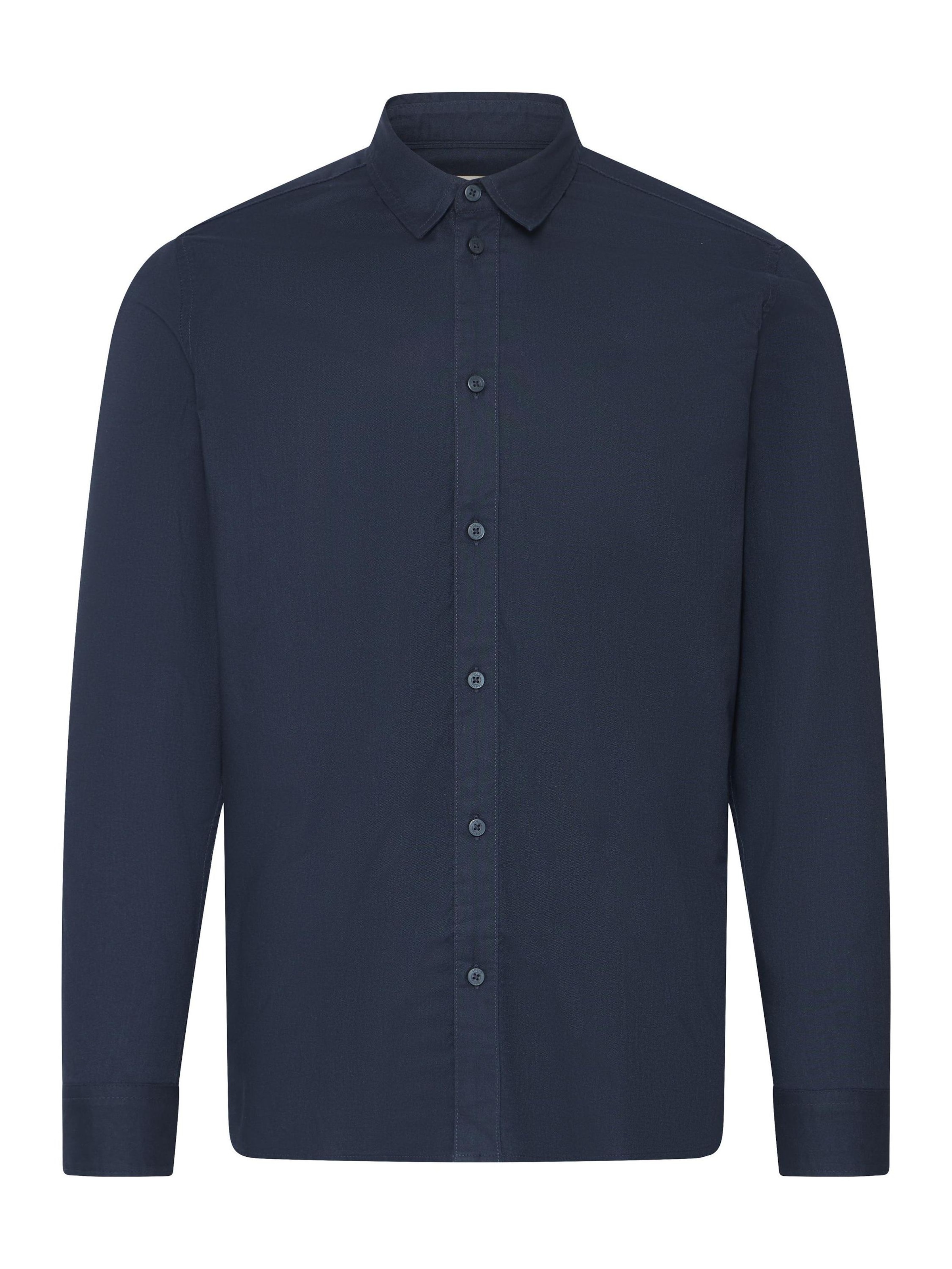 !Solid - Regular Fit Camisa 'OLMIN' em azul: frente