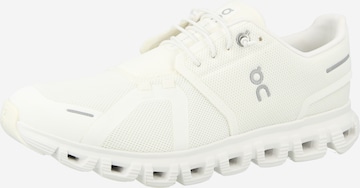 On Sneakers in White: front