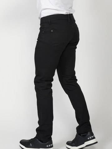 KOROSHI - Slimfit Vaquero en negro
