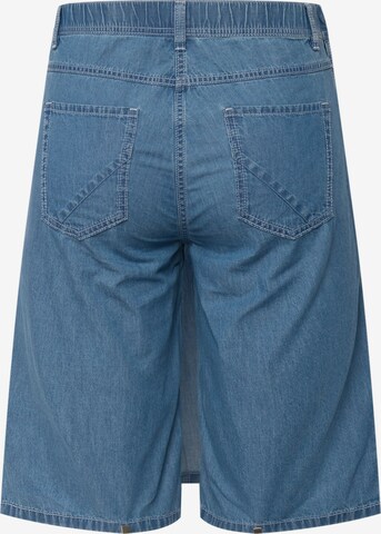 Ulla Popken Wide leg Jeans in Blauw