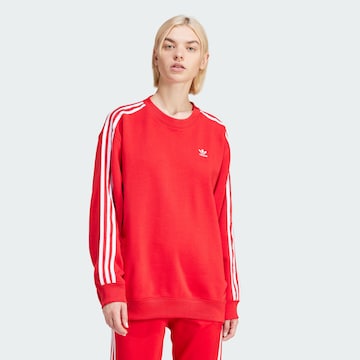 ADIDAS ORIGINALS Sweatshirt in Red: front