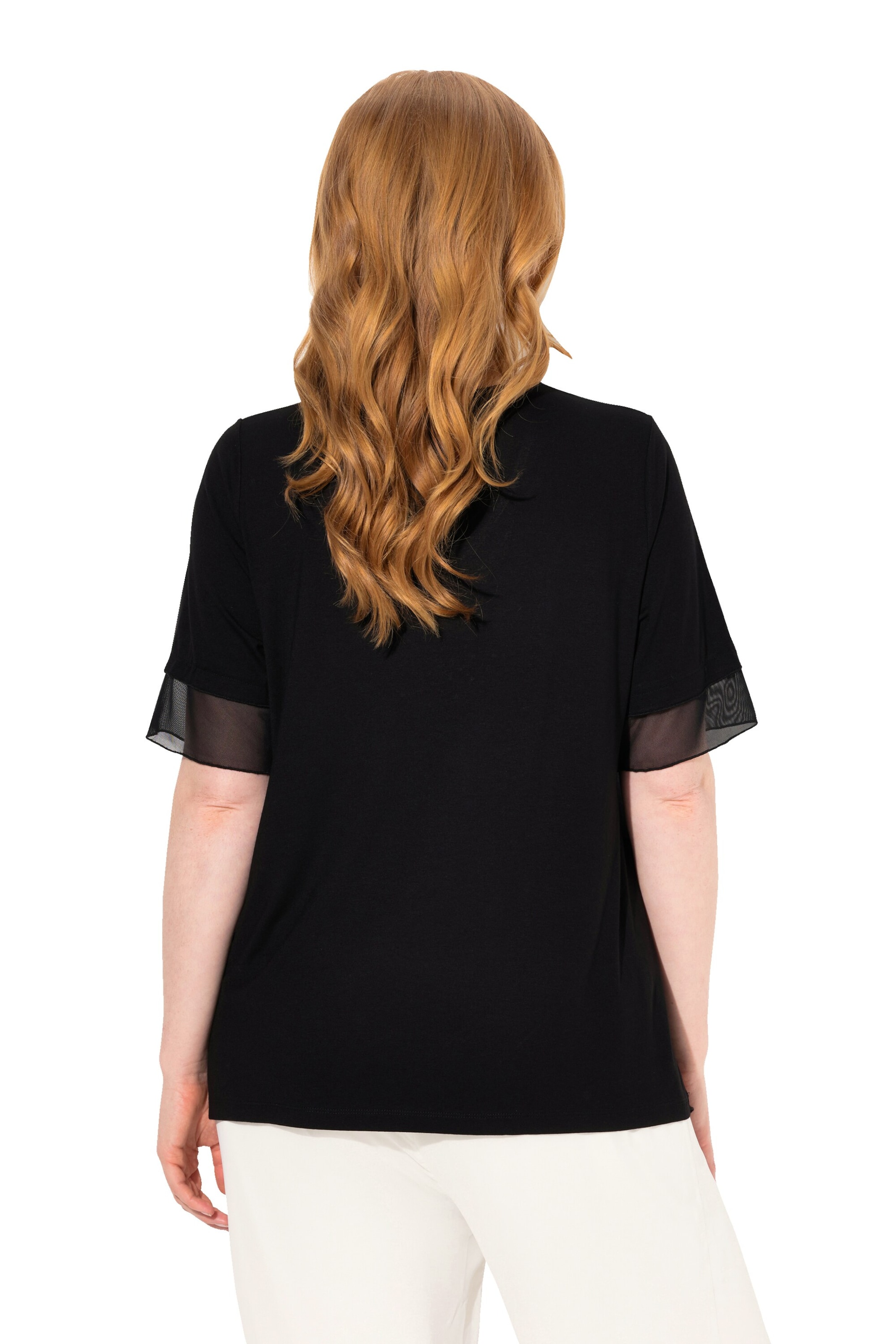 Ulla Popken Blouse in Zwart