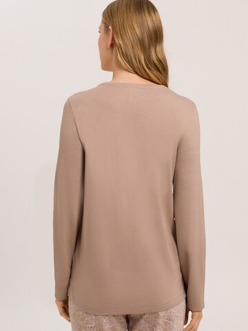 Hanro Longsleeve ' Sleep & Lounge ' in Beige