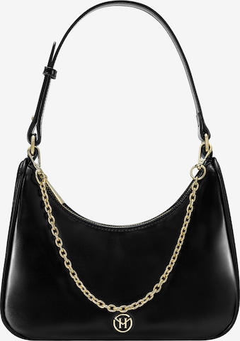 Borsa a mano 'Nymans Garden' di Victoria Hyde in nero: frontale