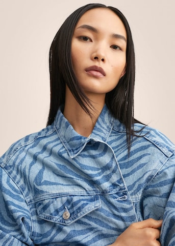 MANGO Between-Season Jacket 'Trueno' in Blue