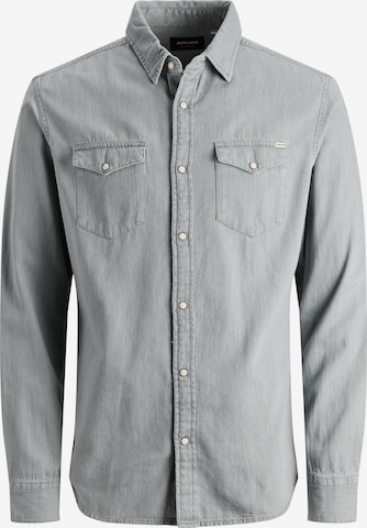 JACK & JONES Hemd 'Sheridan' in Grau: predná strana