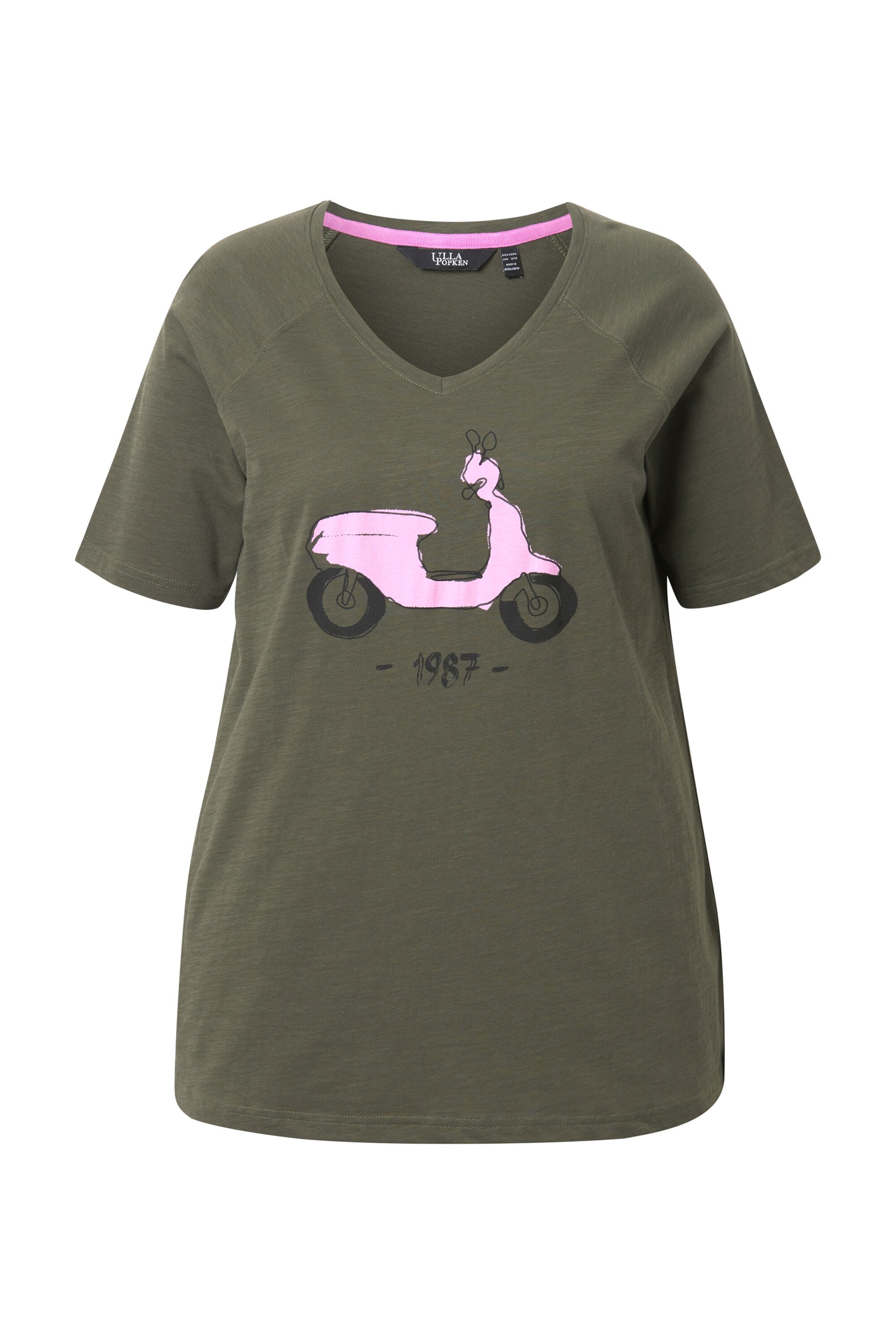 Ulla Popken Shirt in Green: front