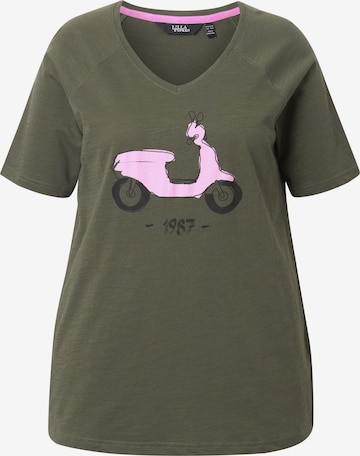 Ulla Popken Shirt in Green: front