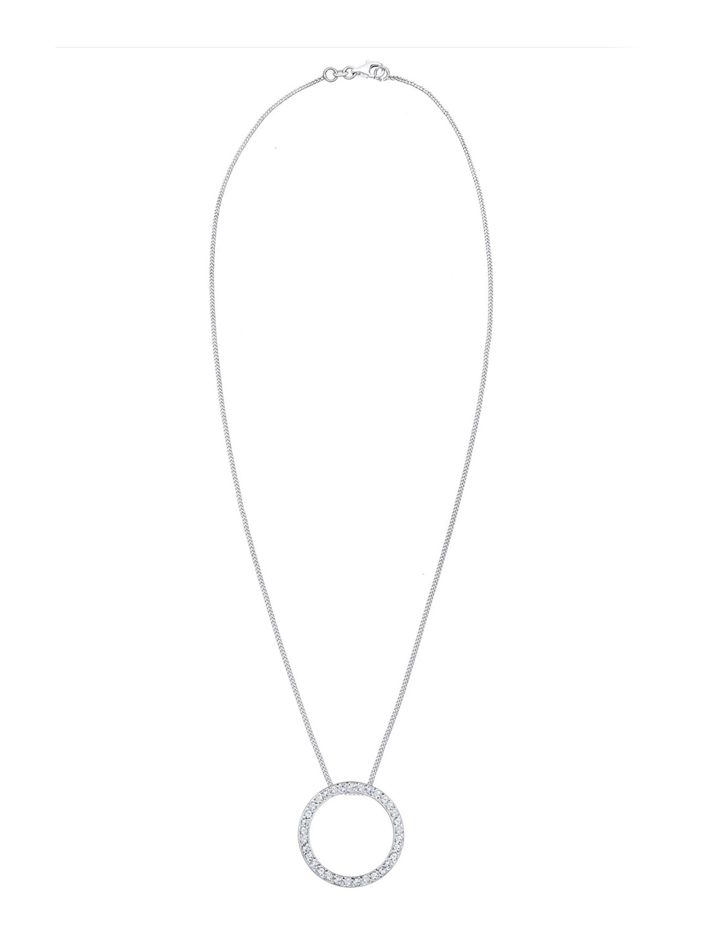 ELLI Retiazka 'Kreis' - Strieborná: predná strana