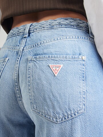 Wide leg Jeans di GUESS in blu