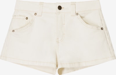 Bershka Housut värissä offwhite, Tuotenäkymä