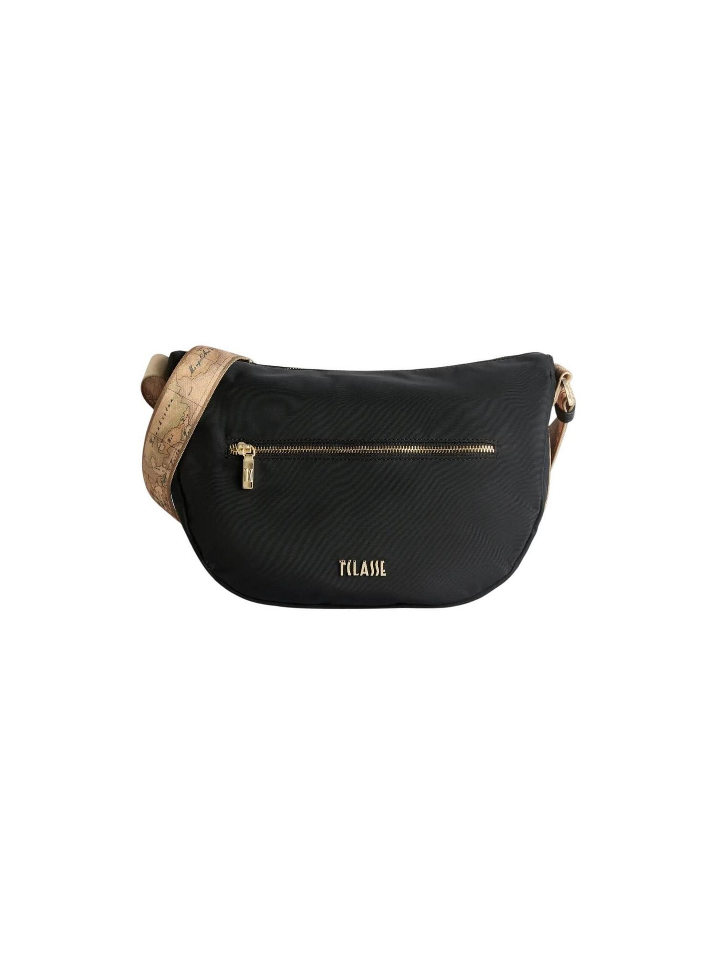 Alviero Martini 1a clase Schoudertas 'Shoulder Bag LB84 9762' in Zwart: voorkant