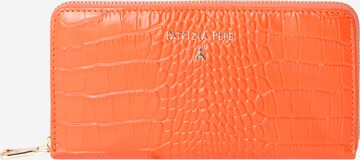 PATRIZIA PEPE Wallet in Orange: front