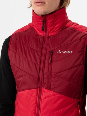 VAUDE Sports vest 'Sesvenna' in Red