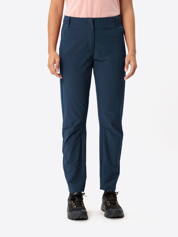 VAUDE Regular Outdoor trousers 'W  Skomer P III' in Blue: front