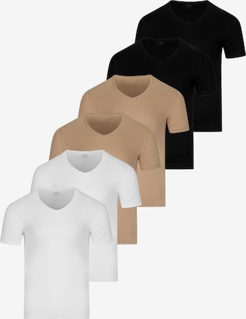 Ragman Unterhemd 'Basic' in Mischfarben: Vorderseite