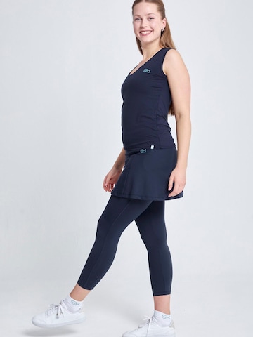 Haut de sport 'Loose Fit V-Neck' SPORTKIND en bleu