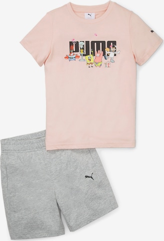 PUMA Set in Pink: front