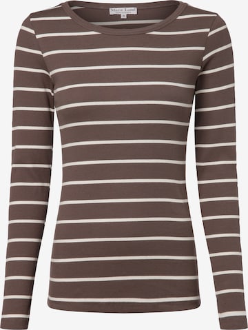 Marie Lund Shirt in Brown: front