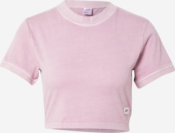 Reebok T-Shirt in Lila: predná strana