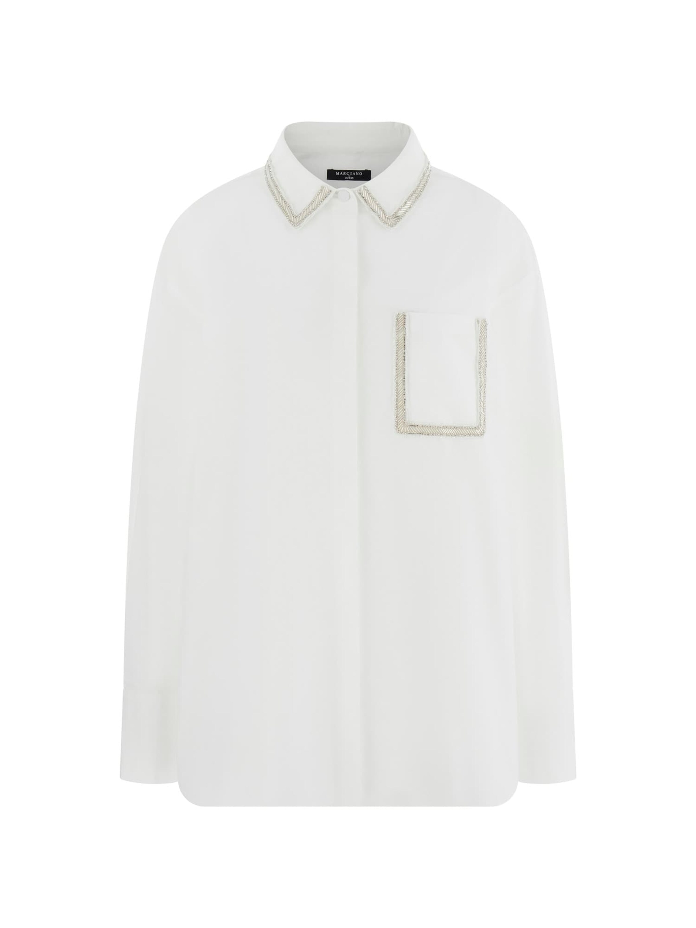 MARCIANO LOS ANGELES Blouse in White: front