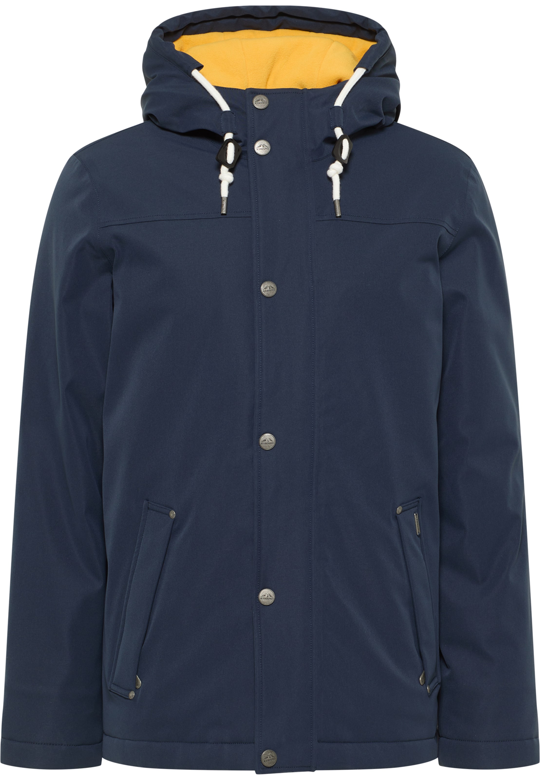 ICEBOUND Функционално яке в синьо: отпред