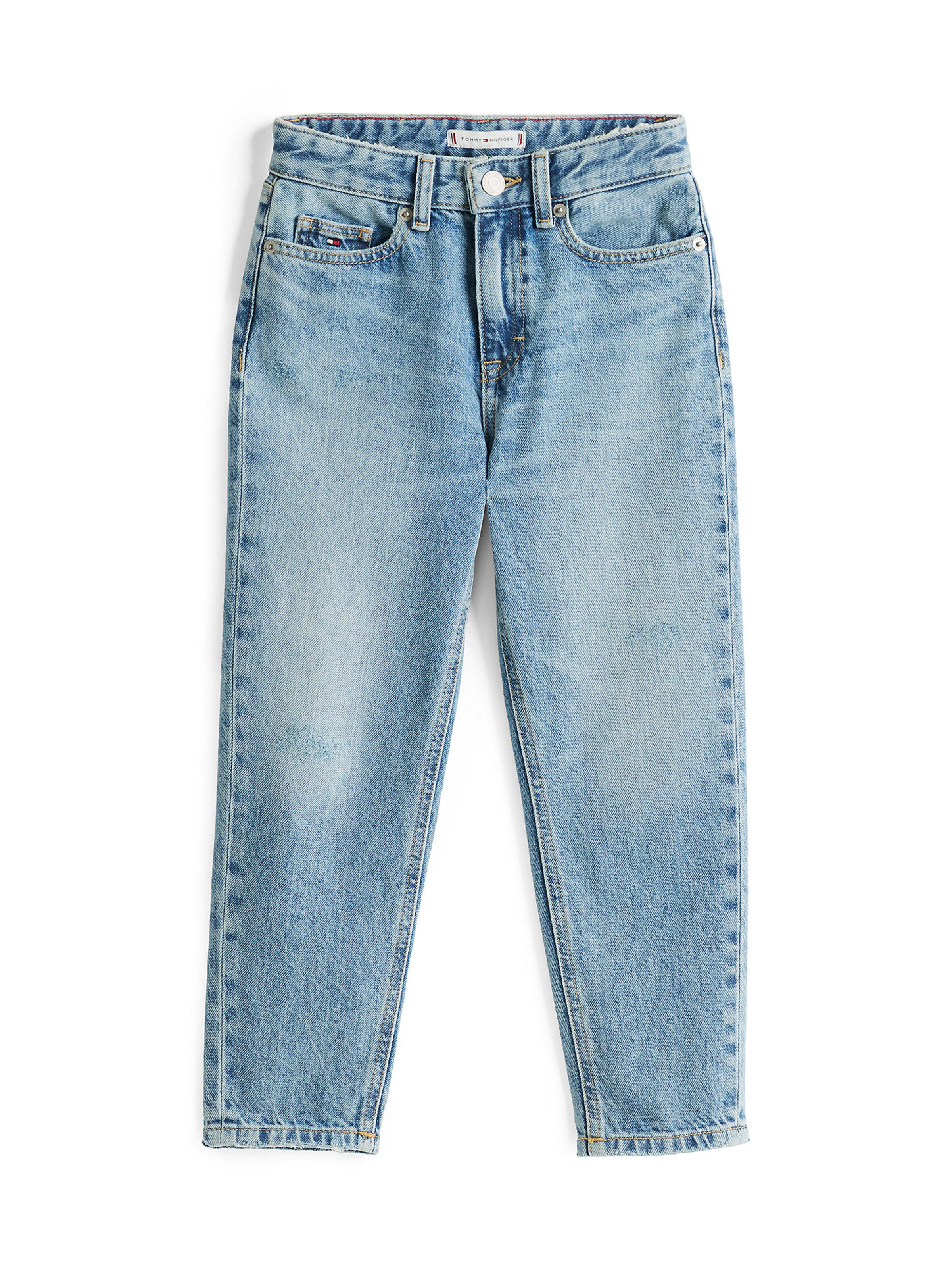 TOMMY HILFIGER Tapered Jeans in Blau: Vorderseite