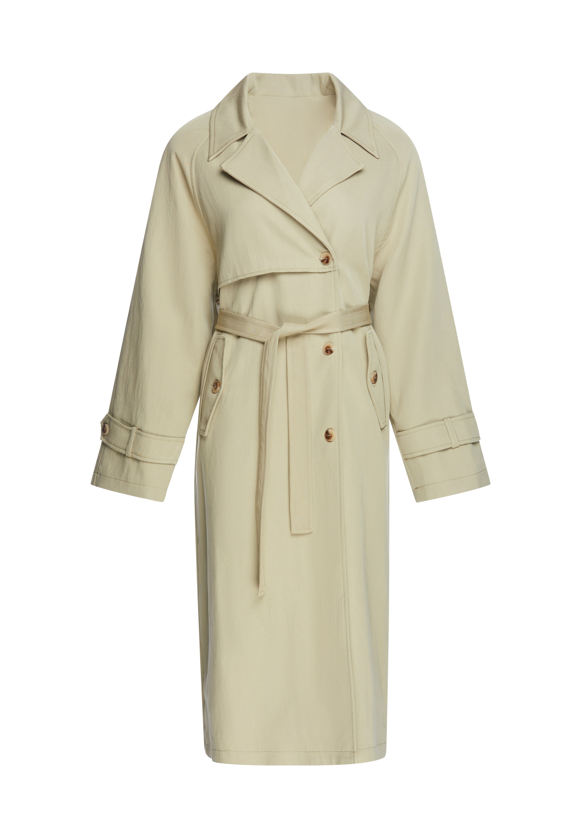 usha BLACK LABEL Tussenmantel in M in de kleur Beige, Productweergave