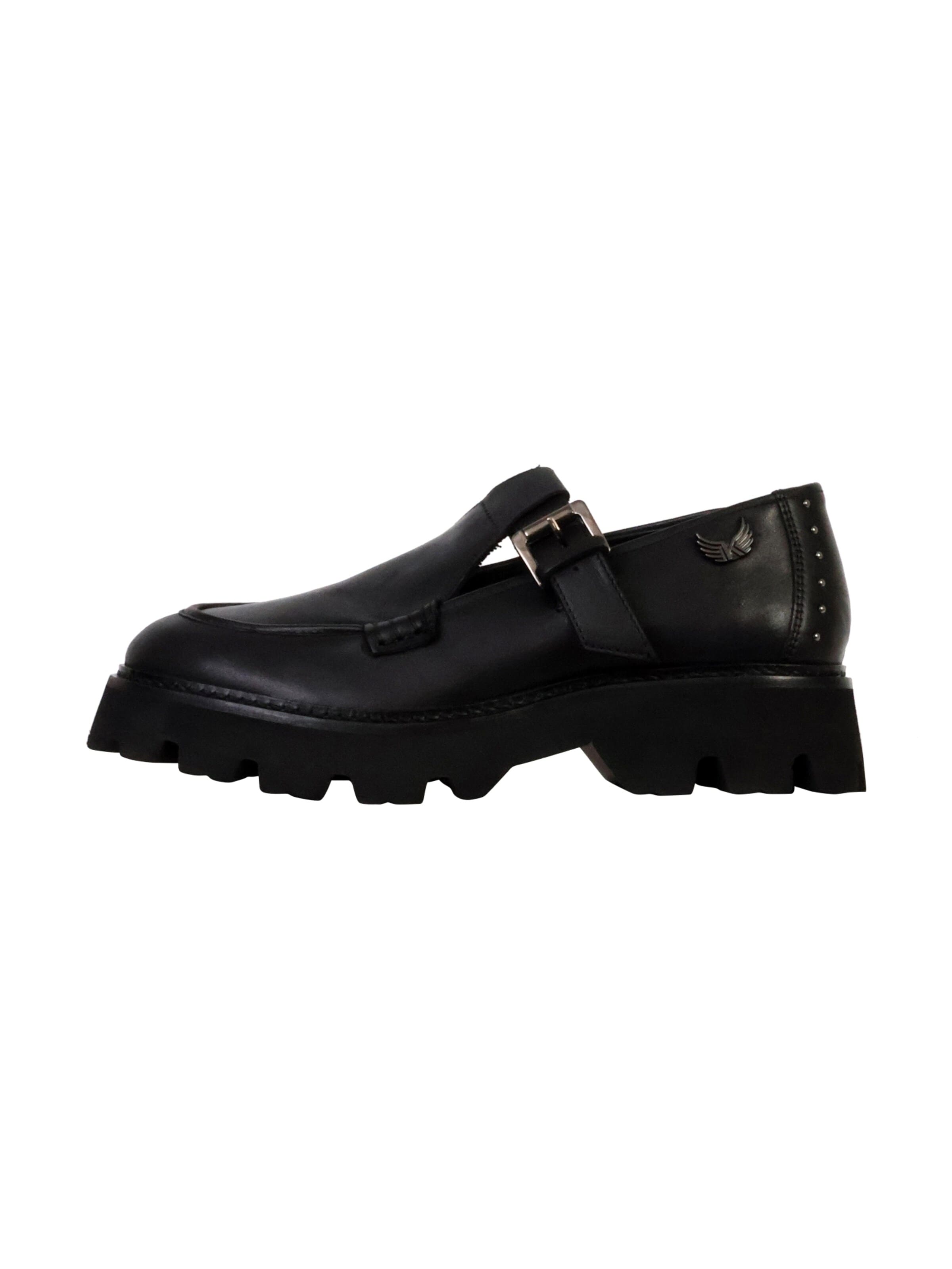 Kaporal Classic Flats in Black: front