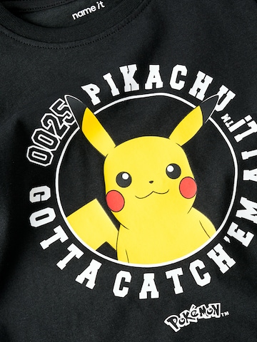 NAME IT T-shirt 'NMMVOSRIC POKEMON' i svart