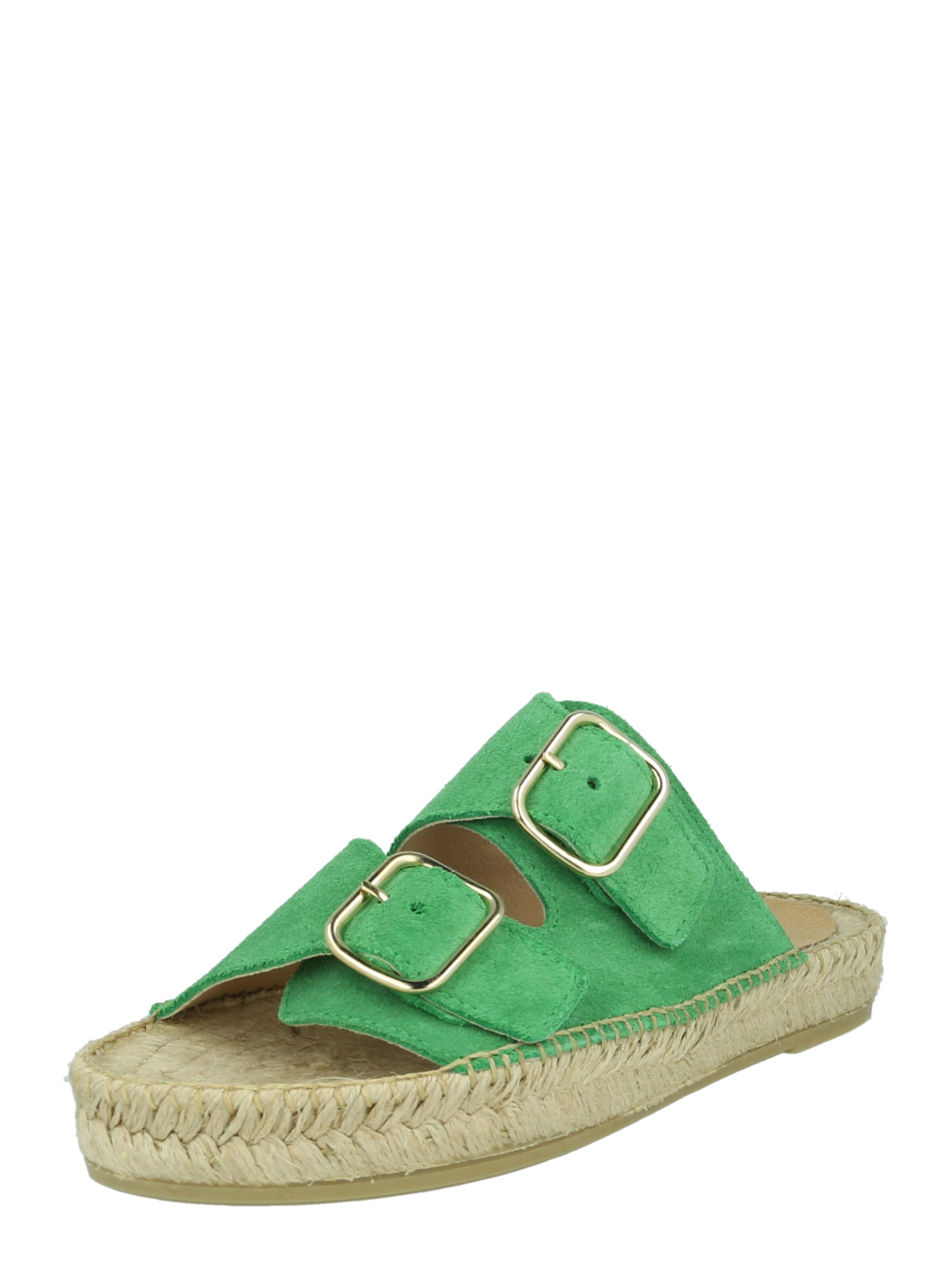 espadrij l´originale Espadrilles 'CLAQUETTE' in Grün: predná strana