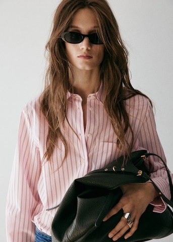 Chemisier MANGO en rose