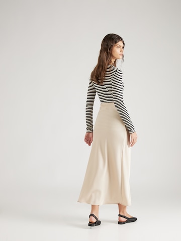 VILA Skirt 'ELLETTE' in Beige