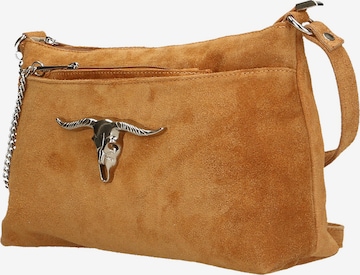 Gave Lux Schoudertas in Bruin: voorkant