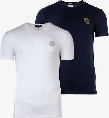 Maillot de corps VERSACE en bleu : devant