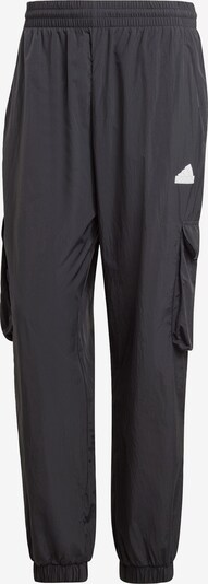 Pantaloni sport 'City Escape' ADIDAS SPORTSWEAR pe negru / alb, Vizualizare produs