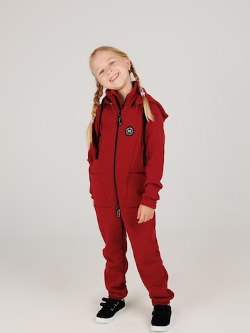 MANUL Overall 'Ruby by MANUL – Smart' in Rot: Vorderseite