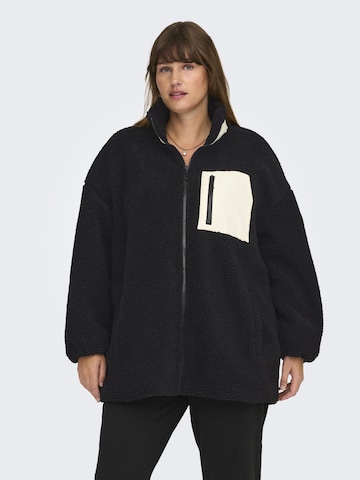 Veste mi-saison 'TRACY' ONLY Carmakoma en noir : devant